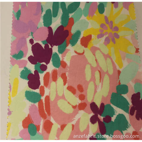 printed fabric 100%cotton poplin printed fabric for garment
